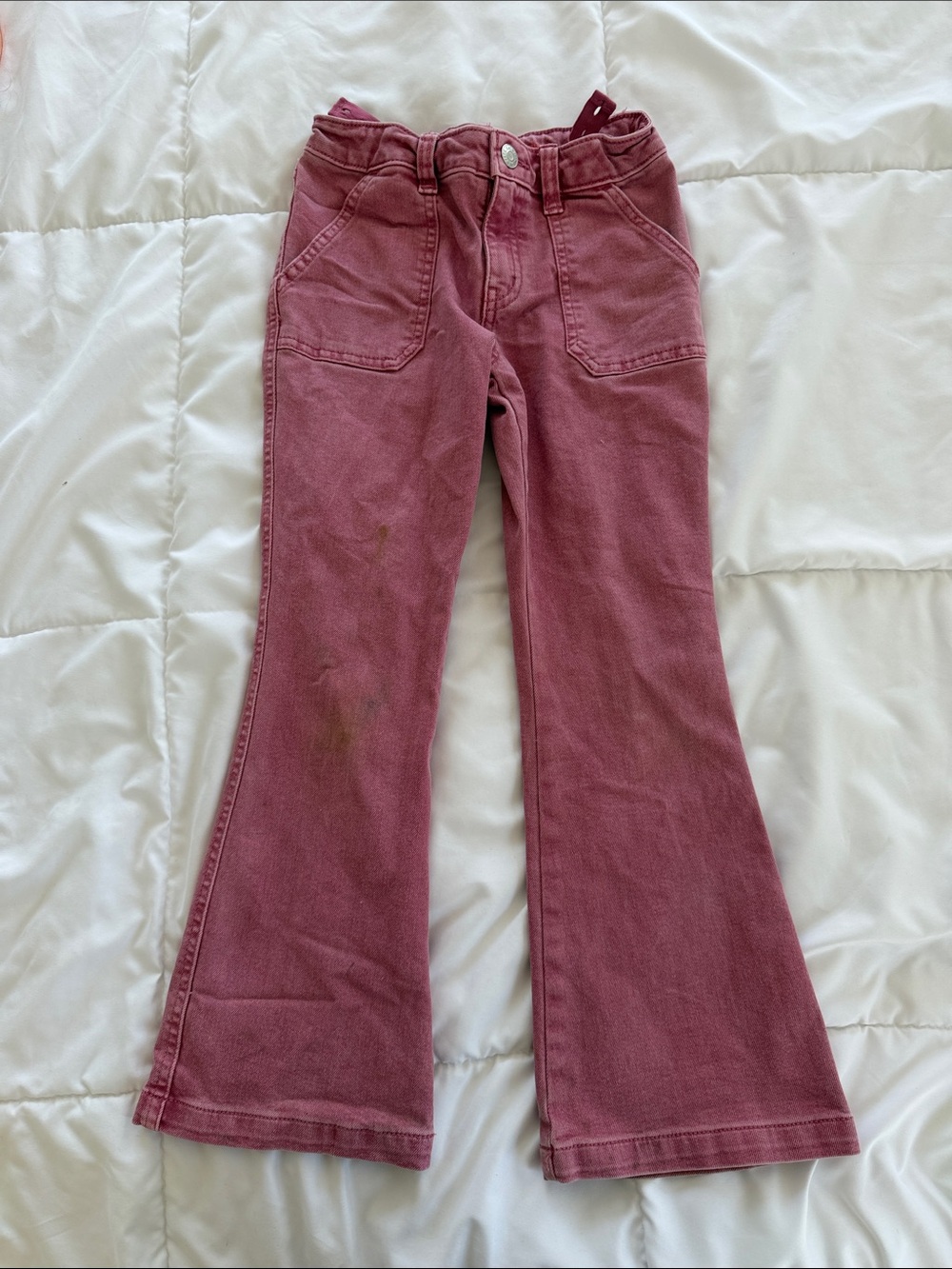 Cat & Jack Mauve Flared Kids Jeans